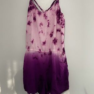Purple romper